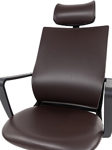 Офисное кресло CHAIRMAN 545, экокожа, коричневый